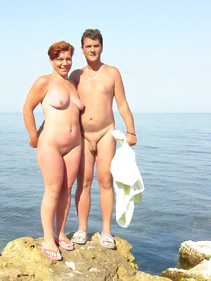 Nudist young boys with mature moms - Old Young Nudists